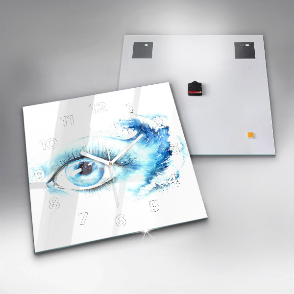 Orologio quadrato Occhio di mare