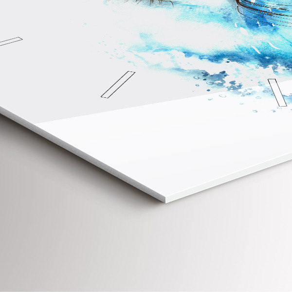 Orologio quadrato Occhio di mare