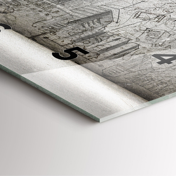 Orologio quadrato Schizzo della città