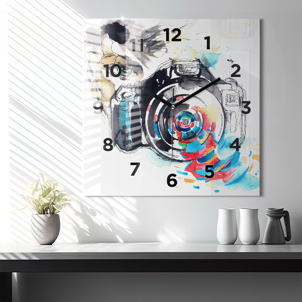 Orologio quadrato Fotografa donna