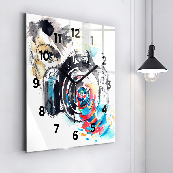 Orologio quadrato Fotografa donna