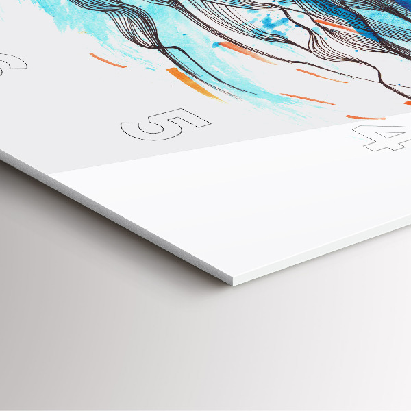 Orologio quadrato Illustrazione di un telefono cellulare