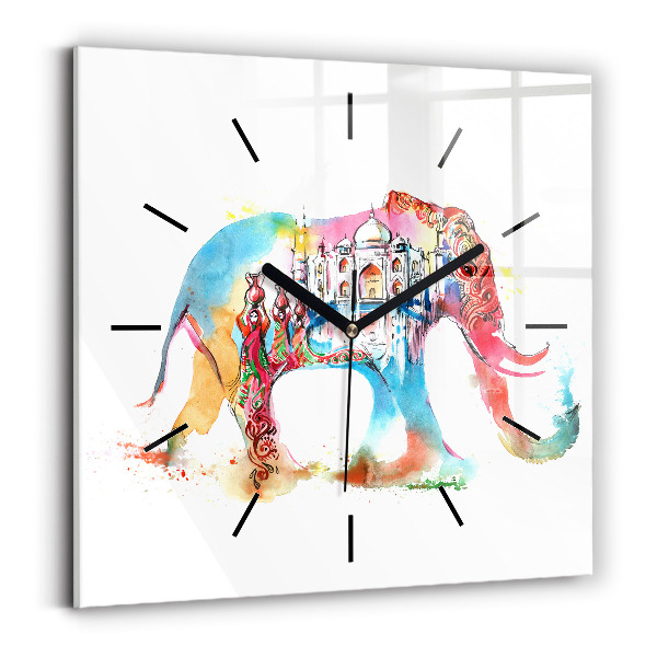 Orologio quadrato Cultura indiana