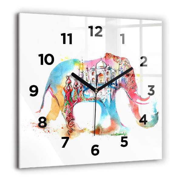 Orologio quadrato Cultura indiana