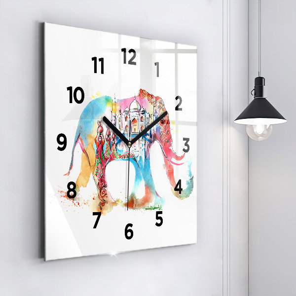 Orologio quadrato Cultura indiana