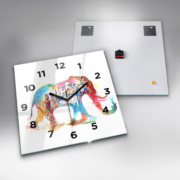 Orologio quadrato Cultura indiana