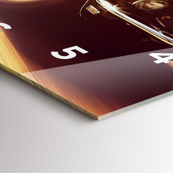 Orologio quadrato Auto d'epoca classica