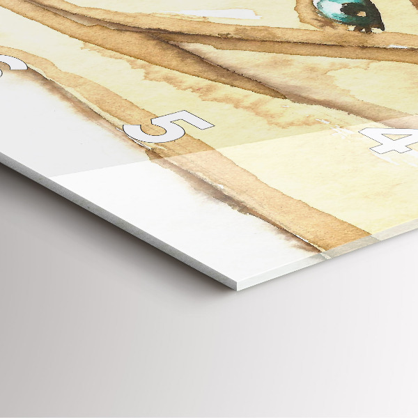 Orologio quadrato Ritratto di una donna