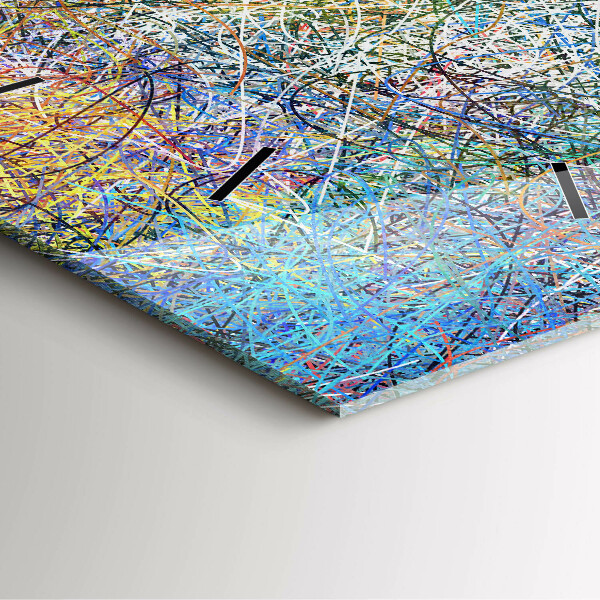 Orologio quadrato Astrazione - Emozioni