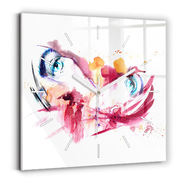 Orologio quadrato Coppia romantica