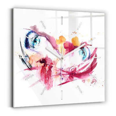 Orologio quadrato Coppia romantica