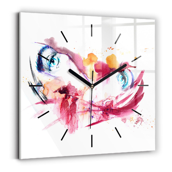 Orologio quadrato Coppia romantica
