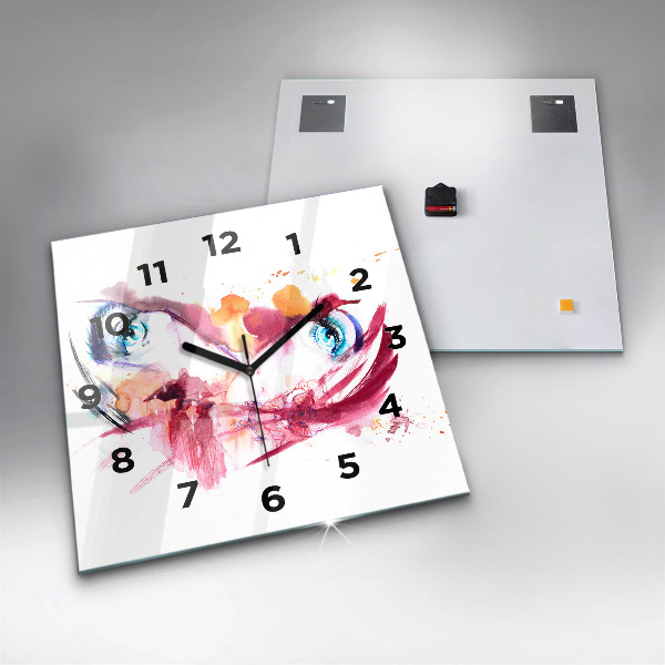 Orologio quadrato Coppia romantica