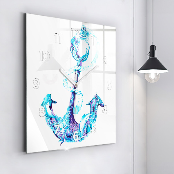 Orologio quadrato Ancora galleggiante