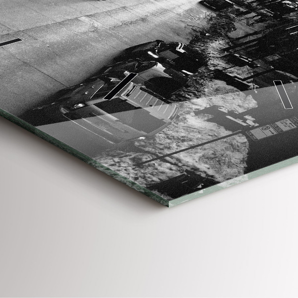 Orologio quadrato Strade della città di Chicago