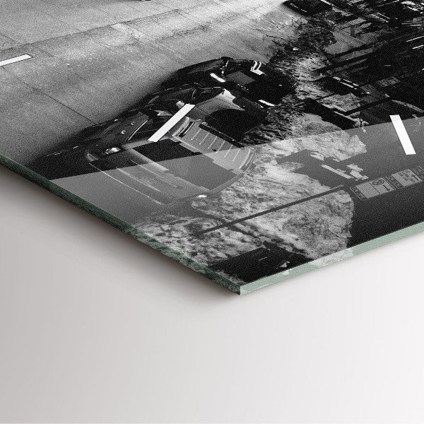 Orologio quadrato Strade della città di Chicago