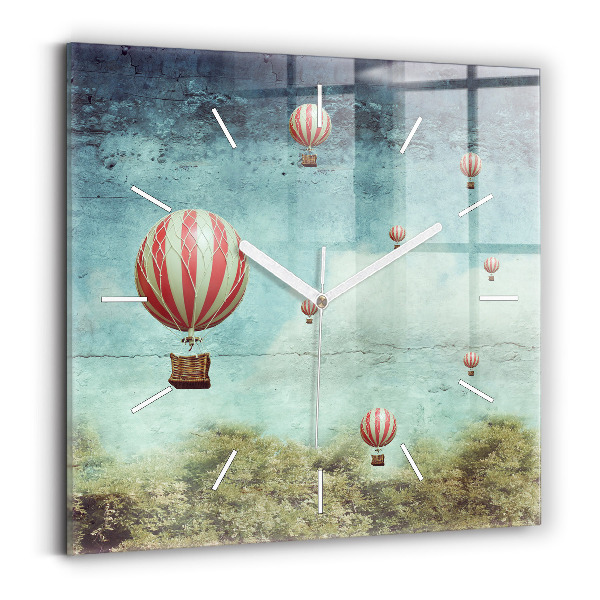 Orologio quadrato Palloncini dipinti