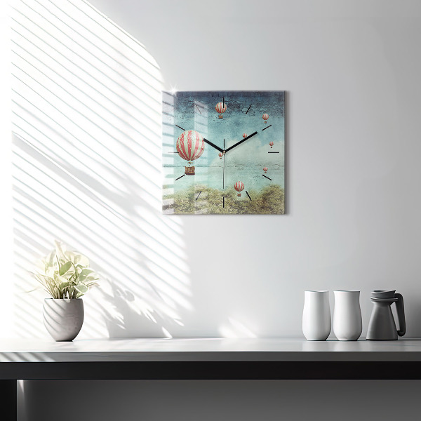 Orologio quadrato Palloncini dipinti