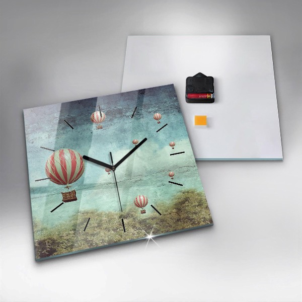 Orologio quadrato Palloncini dipinti