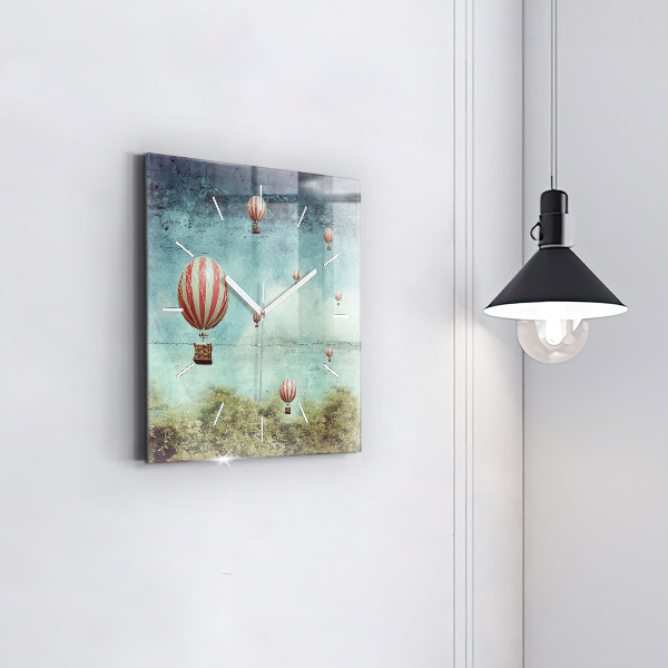 Orologio quadrato Palloncini dipinti