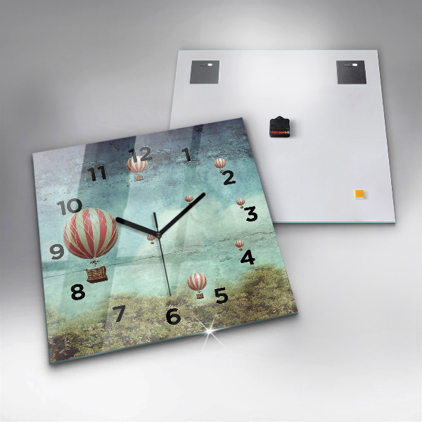 Orologio quadrato Palloncini dipinti