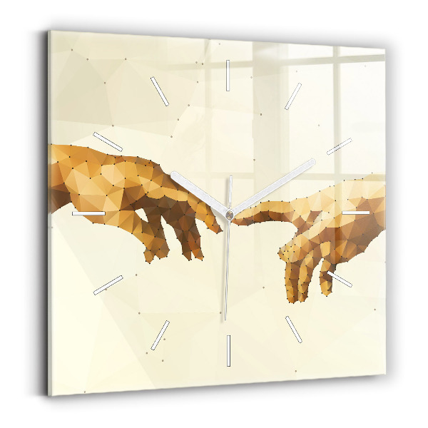 Orologio quadrato Creazione di Adamo