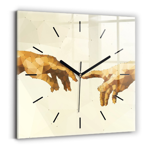 Orologio quadrato Creazione di Adamo