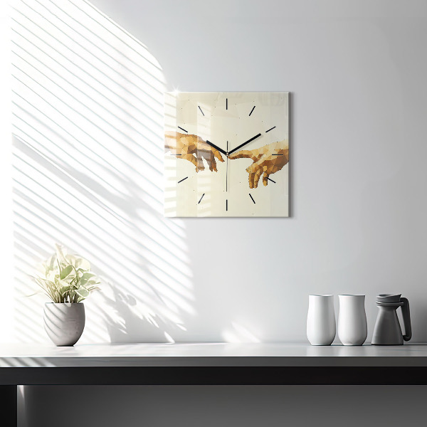 Orologio quadrato Creazione di Adamo