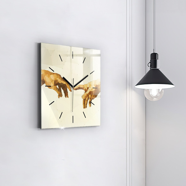 Orologio quadrato Creazione di Adamo