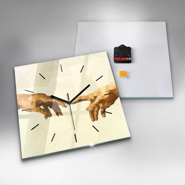 Orologio quadrato Creazione di Adamo