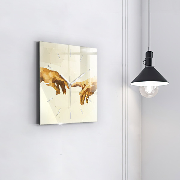 Orologio quadrato Creazione di Adamo