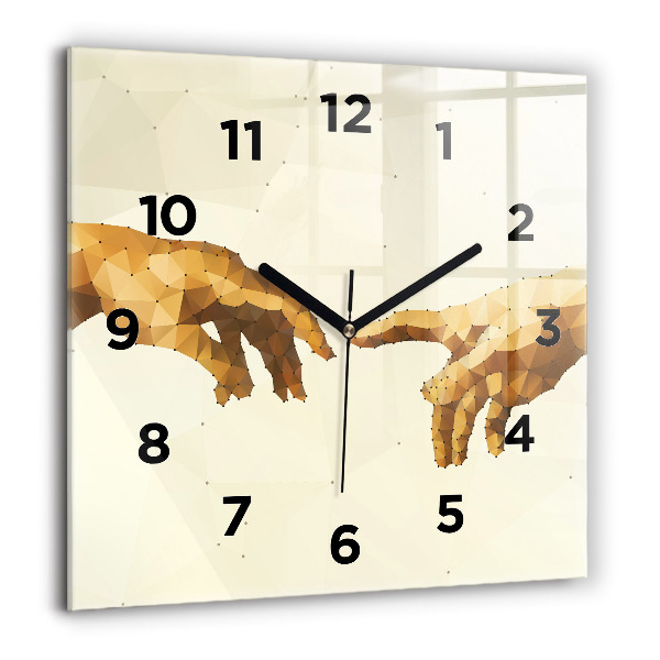 Orologio quadrato Creazione di Adamo