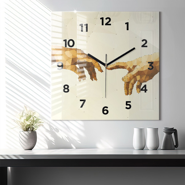 Orologio quadrato Creazione di Adamo