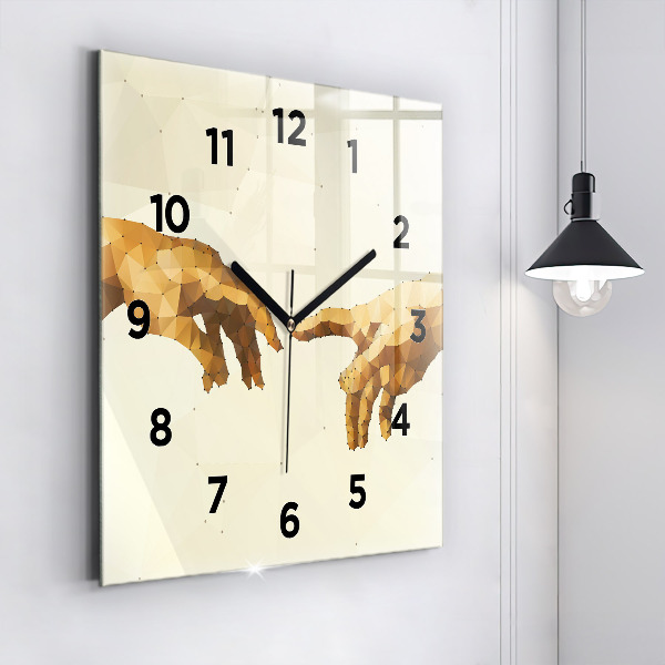 Orologio quadrato Creazione di Adamo