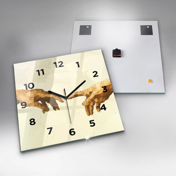 Orologio quadrato Creazione di Adamo
