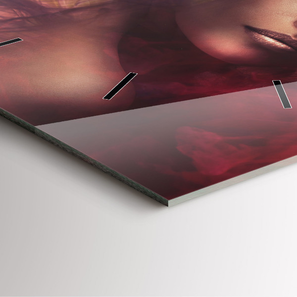 Orologio quadrato Ritratto di una donna