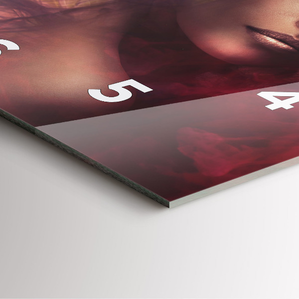 Orologio quadrato Ritratto di una donna