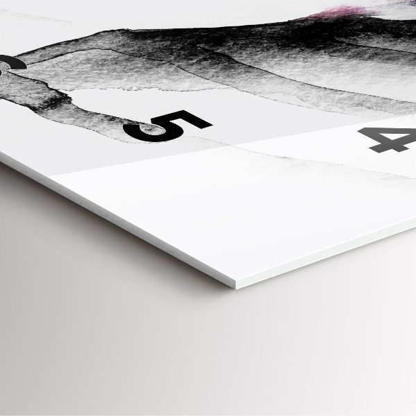 Orologio quadrato Ritratto di una donna