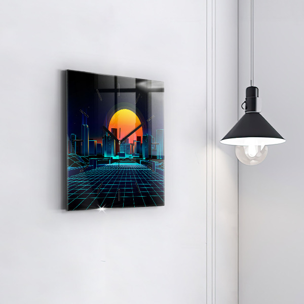Orologio quadrato Città del cyberspazio