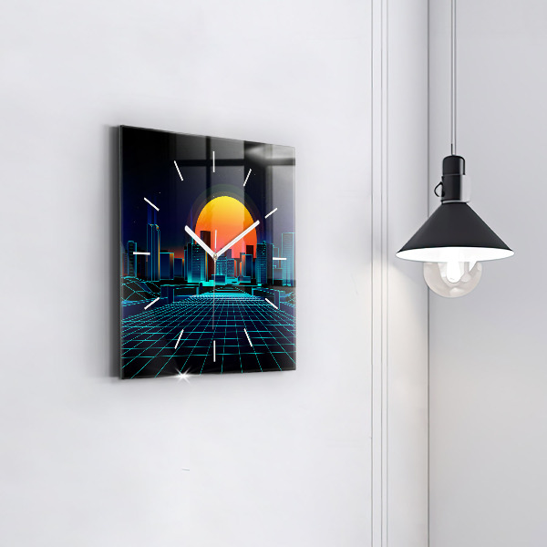 Orologio quadrato Città del cyberspazio