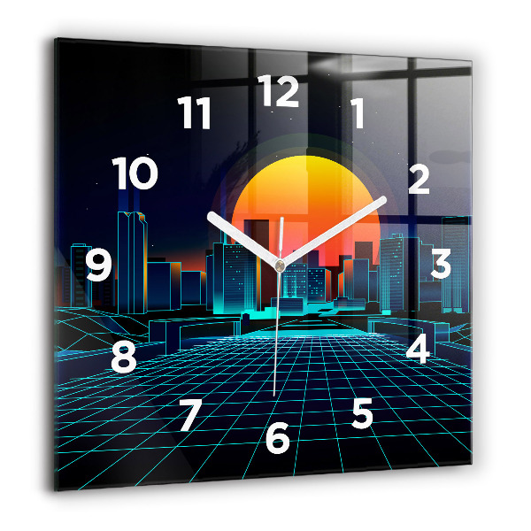 Orologio quadrato Città del cyberspazio
