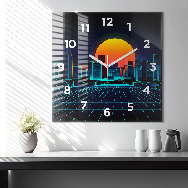 Orologio quadrato Città del cyberspazio