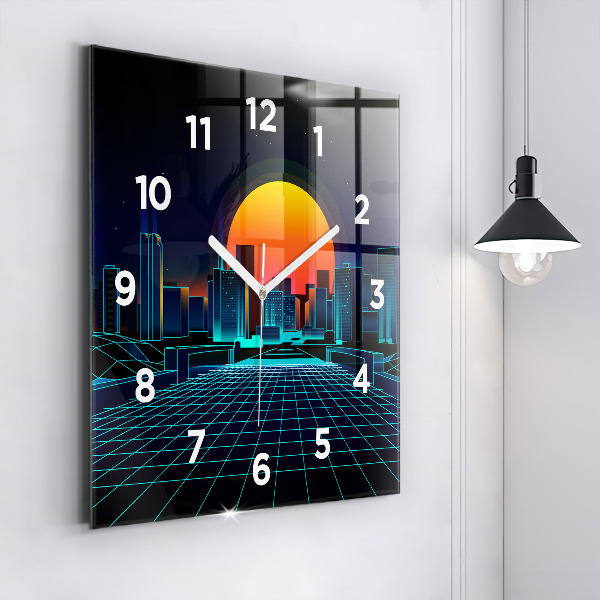 Orologio quadrato Città del cyberspazio