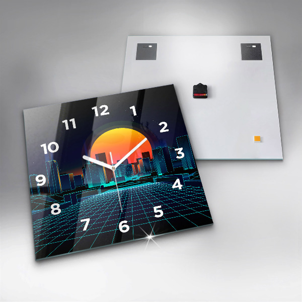 Orologio quadrato Città del cyberspazio