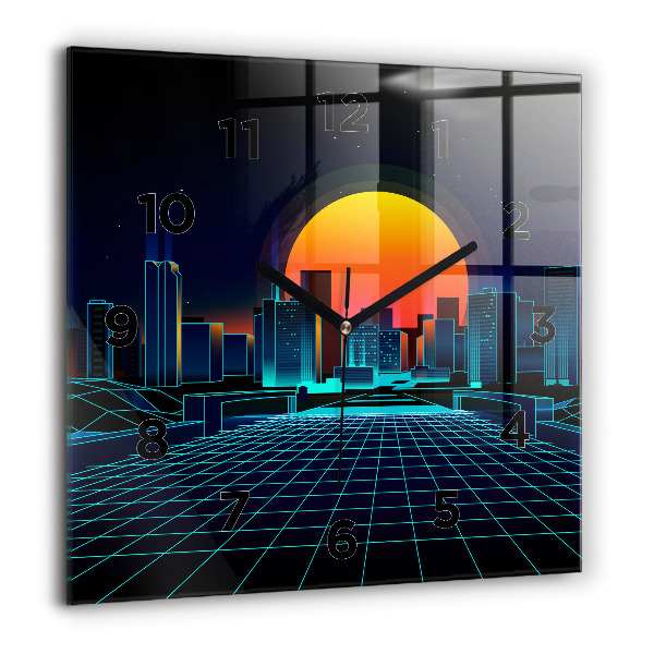 Orologio quadrato Città del cyberspazio