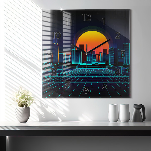 Orologio quadrato Città del cyberspazio