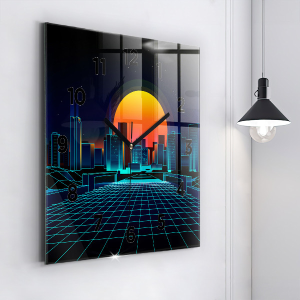 Orologio quadrato Città del cyberspazio
