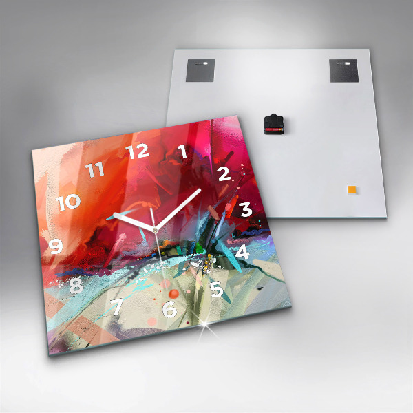 Orologio quadrato File di spezie