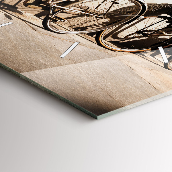 Orologio quadrato bici italiana