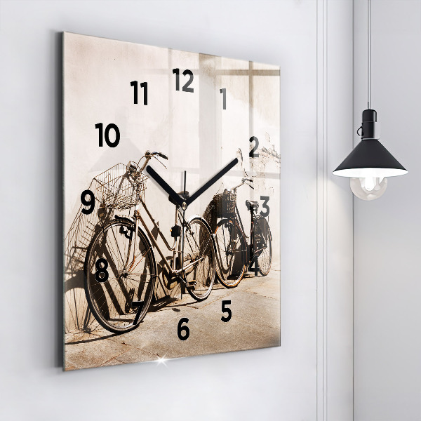 Orologio quadrato bici italiana